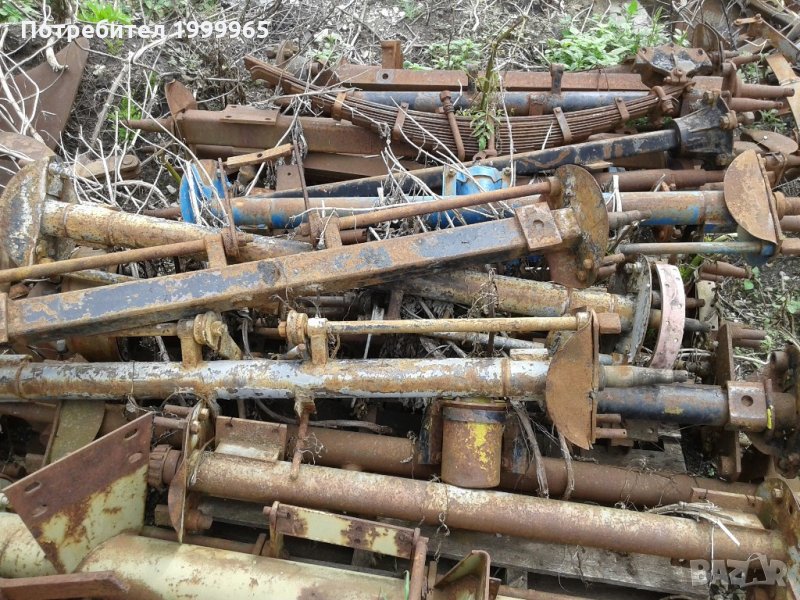 Оси за 4-т. ремарке, снимка 1