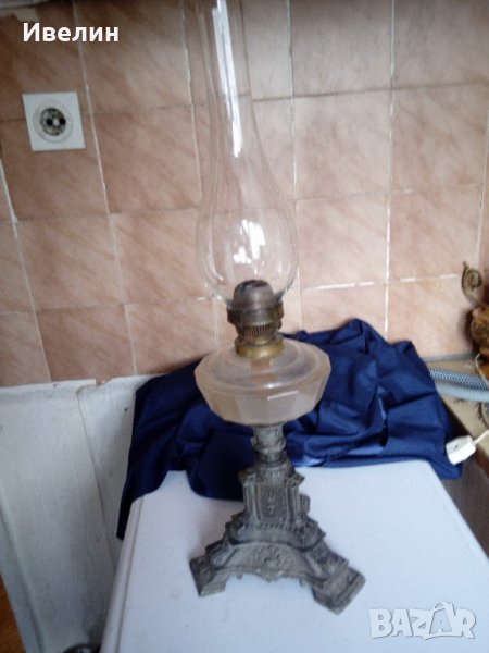 стара газова /газена/ лампа, снимка 1