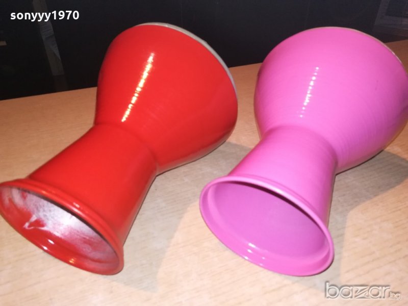  НОВИ ЦВЕТОВЕ-ЧЕРНА СИНЯ ЧЕРНА И ЗЕЛЕНА-26х17см-метални нови от сирия, снимка 1