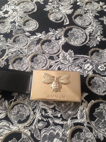 AMN черен колан нов, снимка 1