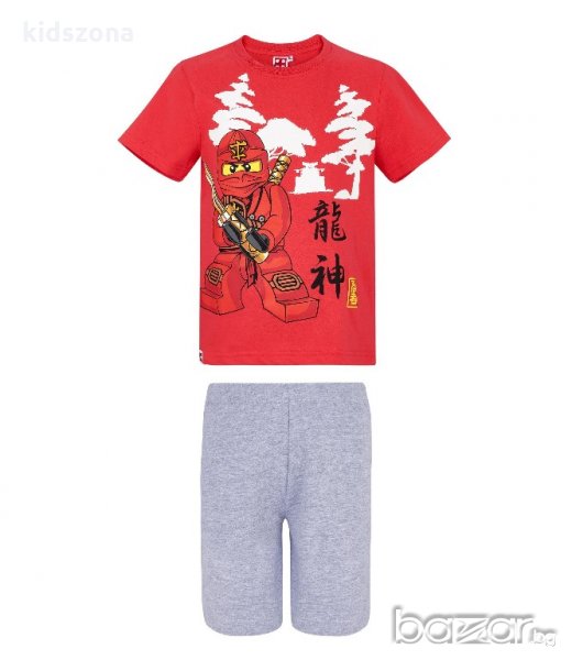 Детска пижама Lego Ninjago к. р. за 4, 6, 8 и 10г. – М 1-3, снимка 1