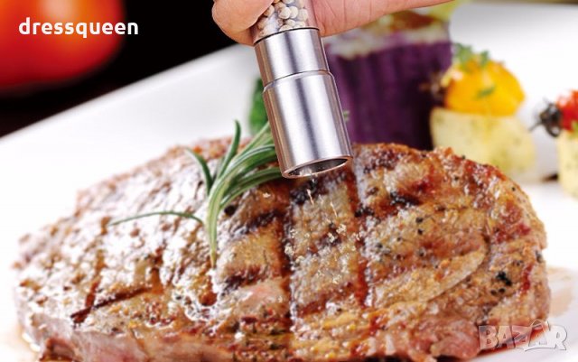 1947 Мелничка за сол и пипер тип Помпа, снимка 10 - Прибори за хранене, готвене и сервиране - 23495704