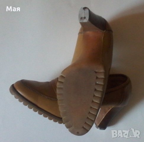 Дамски обувки, 35 номер, българско производство, естествена кожа, снимка 3 - Дамски обувки на ток - 25357616