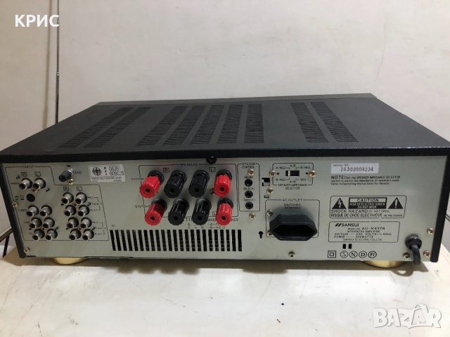 Sansui Au-X417R, снимка 8 - Ресийвъри, усилватели, смесителни пултове - 23347773