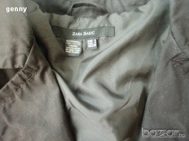 2 лв.!Разпродажба!ZARA – къс тренч или яке – С р-р, снимка 4 - Якета - 10543147