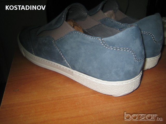 НАМАЛЕНИЕ-мъжка спортна обувка естествена кожа м.588 сини , снимка 3 - Ежедневни обувки - 14011357