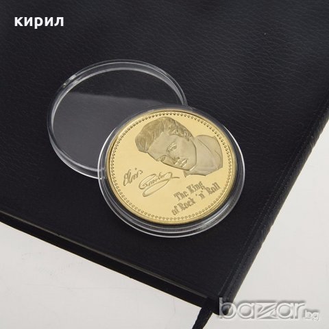 МОНЕТА ЕЛВИС ПРЕСЛИ, снимка 5 - Нумизматика и бонистика - 20264146