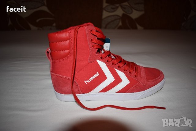Hummel - Страхотни 100% оригинални кецове / Slimmer Stadil High Canvas, снимка 6 - Други - 21677057