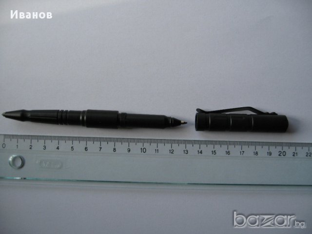 Алуминиева химикалка за тактическа отбрана и самозащита, снимка 6 - Ножове - 17671508