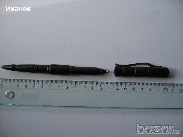 Алуминиева химикалка за тактическа отбрана и самозащита, снимка 6 - Ножове - 17671508