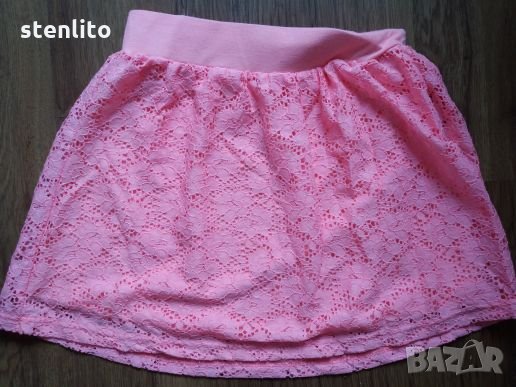 Детска розова пола HEMA , снимка 2 - Детски рокли и поли - 21763069