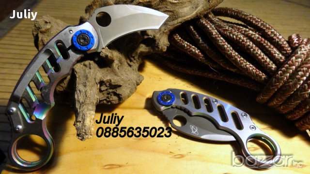 Сгъваем нож Mantis  Karambit  MK-2 , снимка 10 - Ножове - 10266752