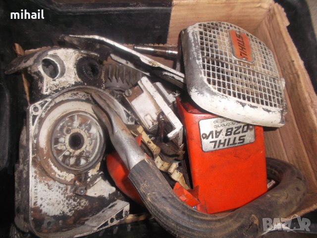  Stihl 028 AV Super на части, снимка 7 - Градински инструменти - 25866899
