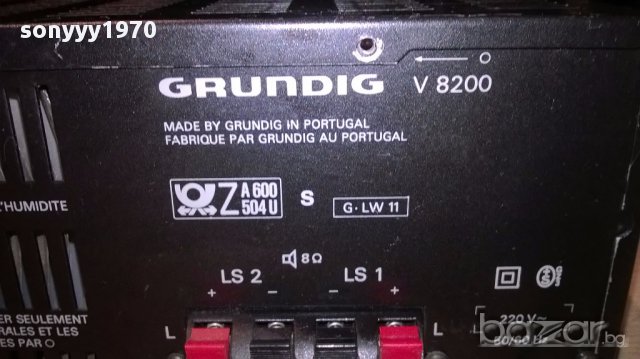 Grundig v8200 amplifier/equalizer-внос швеицария, снимка 6 - Ресийвъри, усилватели, смесителни пултове - 14950094