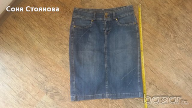 Дамска пола дънкова до коляното ub jeans *, снимка 10 - Поли - 15325815