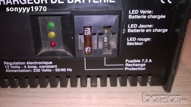Foissy golf charger 12v/4amp-зарядно-внос швеицария, снимка 8 - Други спортове - 16652516