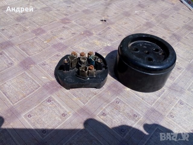 Стар контакт, снимка 4 - Антикварни и старинни предмети - 21565179