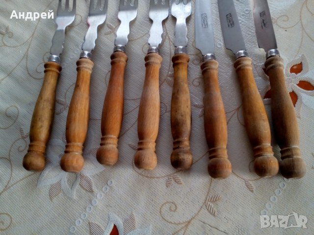 Стари прибори за хранене,вилици,ножчета, снимка 2 - Антикварни и старинни предмети - 23819574