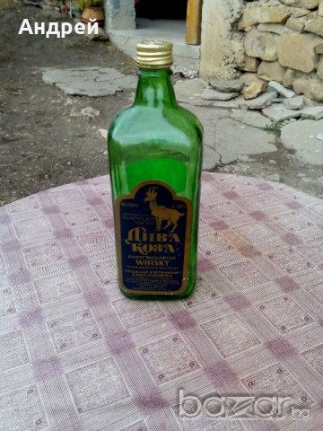 Бутилка,шише от от уиски ДИВА КОЗА, снимка 1