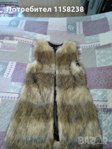 Кожен елек ME JANE. Оригинален!