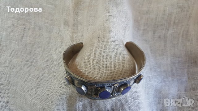 Старинна арабска гривна с  камъни, снимка 9 - Антикварни и старинни предмети - 25316930