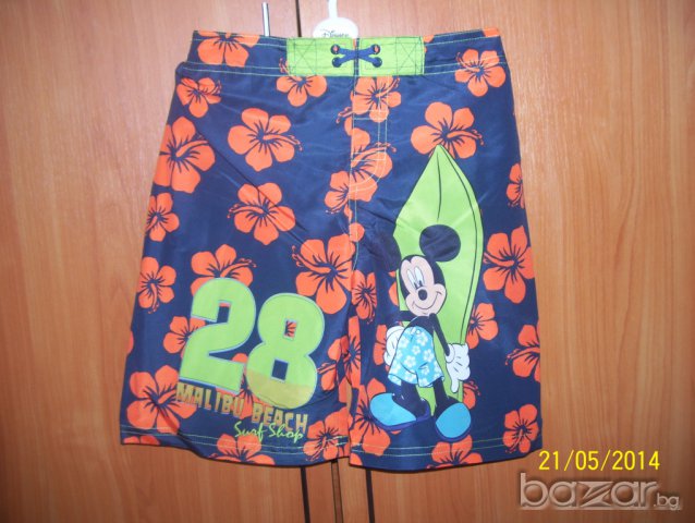 Нови Disney бермуди с Мики Маус от Англия-размер-5-6г. , снимка 10 - Други - 7823269