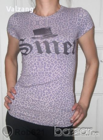 Оригинални тениски SMET by Christian Audigier 100%cotton, снимка 3 - Тениски - 12173362