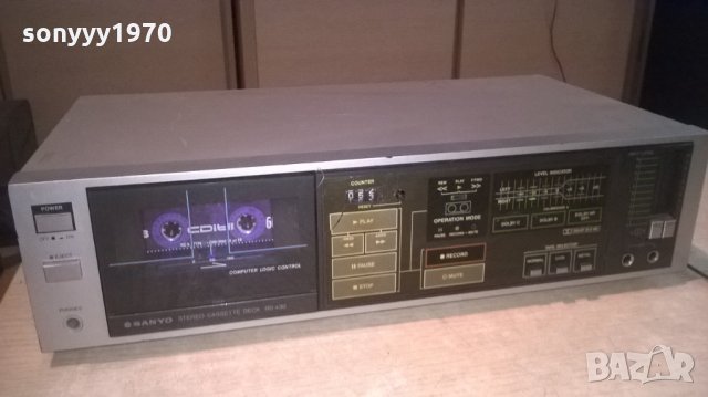 sanyo rd-430 deck-made in japan-внос швеция