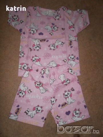 Нова пижамка за летните жеги с котето Мари, снимка 3 - Бебешки пижами - 9466638