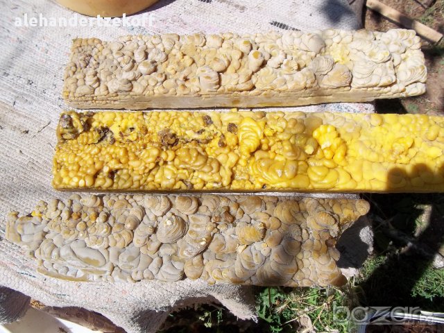 Чист пчелен восък от слънчева восъкотопка , снимка 3 - Домашни продукти - 11829963