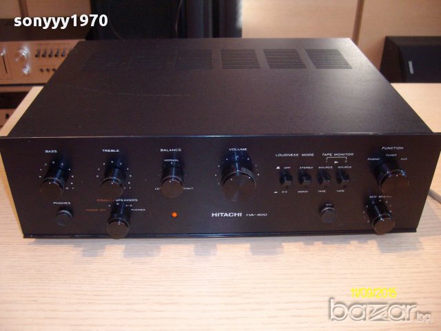 hitachi ha-300-made in japan- stereo amplifier-внос швеицария, снимка 4 - Ресийвъри, усилватели, смесителни пултове - 11862796