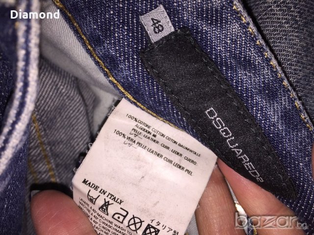 100 % Dsquared D2 оригинални мъжки дънки 48, снимка 5 - Дънки - 19805544