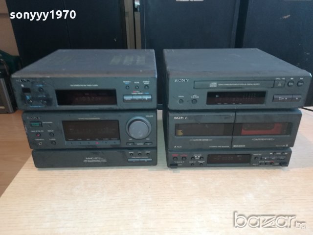 sony amplifier+cd+deck+tuner-made in japan-внос швеицария, снимка 2 - Ресийвъри, усилватели, смесителни пултове - 21240479