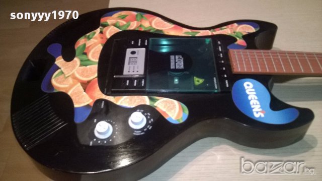 Китара-черна-102/39/9см-с цд и тунер, снимка 7 - Китари - 16228729