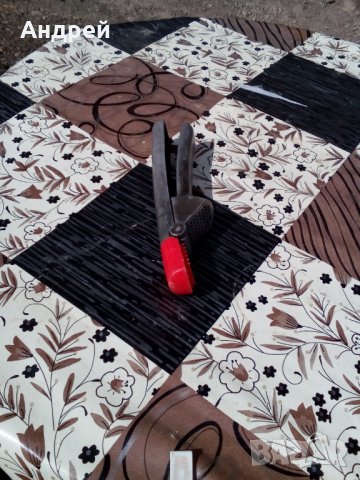 Стара алуминиева преса за чесън #4, снимка 4 - Други ценни предмети - 25299348