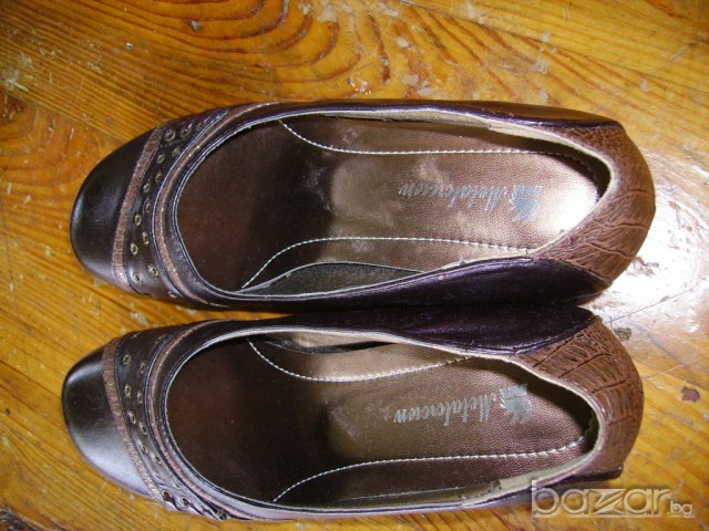 Нови дамски обувки с нисък ток номер 37 -  15 лв., снимка 4 - Дамски ежедневни обувки - 7396851