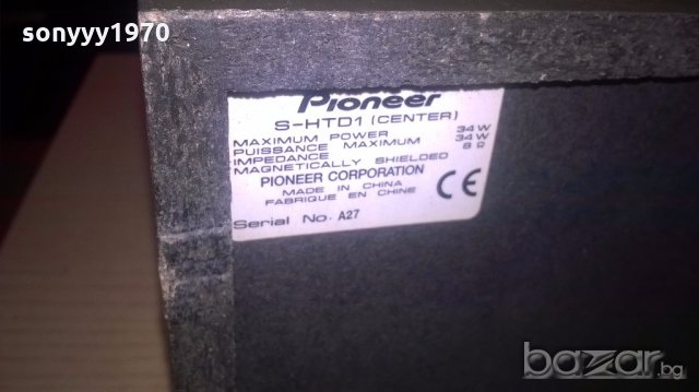 pioneer center-34w/8ohm-внос швеицария, снимка 9 - Тонколони - 19033393