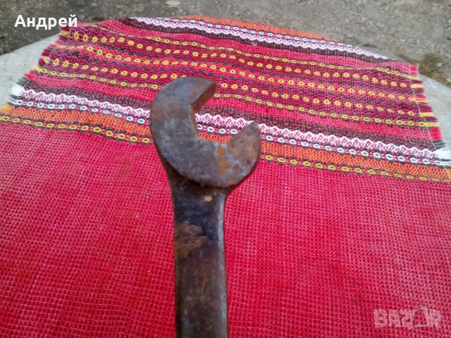 Стар гаечен ключ №16, снимка 5 - Антикварни и старинни предмети - 23138110