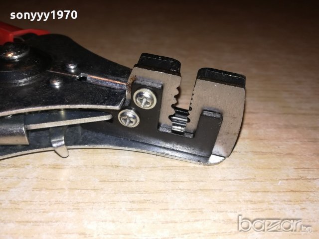 автоматични клещи за за заголване на кабели-18см, снимка 13 - Клещи - 20803833