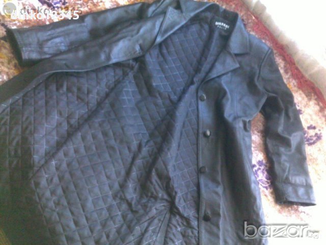 Дамско кожено яке, снимка 2 - Якета - 11685312