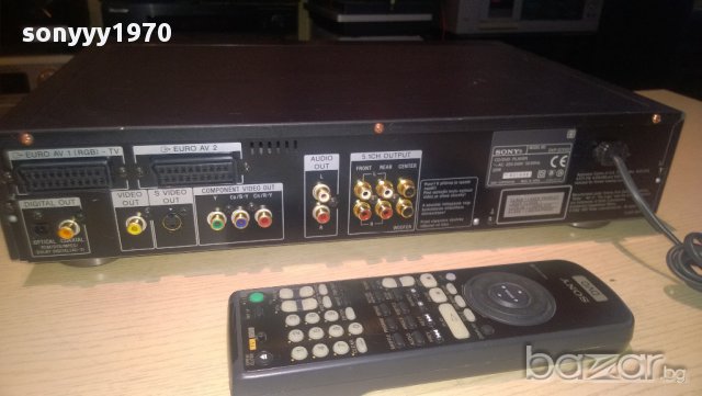 поръчано-sony dvp-s725d-made in japan-внос швеицария, снимка 9 - Плейъри, домашно кино, прожектори - 10087796