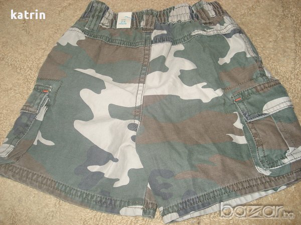 Нови американски камуфлажни дънкови панталонки, снимка 2 - Панталони и долнища за бебе - 9753449