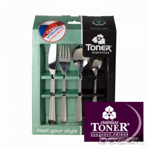 Комплект прибори за хранене TONER Country / 30 Pcs, снимка 2 - Прибори за хранене, готвене и сервиране - 15874164