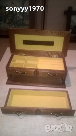 ПОРЪЧАНА-кутия за бижута-27х12х10см-внос швеицария, снимка 9 - Антикварни и старинни предмети - 25982983