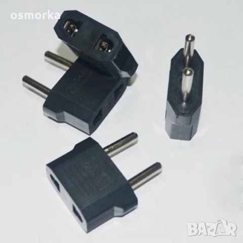 Щепсел преходник от американски към български стандарт нови, снимка 4 - Други - 24004445