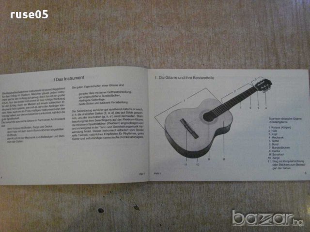 Книга "Der Gitarrenlehrer - Teil I - Walter Götze" - 96 стр., снимка 2 - Специализирана литература - 15942453