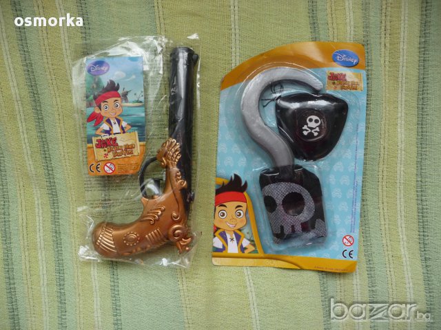 5 броя играчки за момчета Джейк и пиратите от Невърленд Дисни Disney, снимка 4 - Рисуване и оцветяване - 11266965