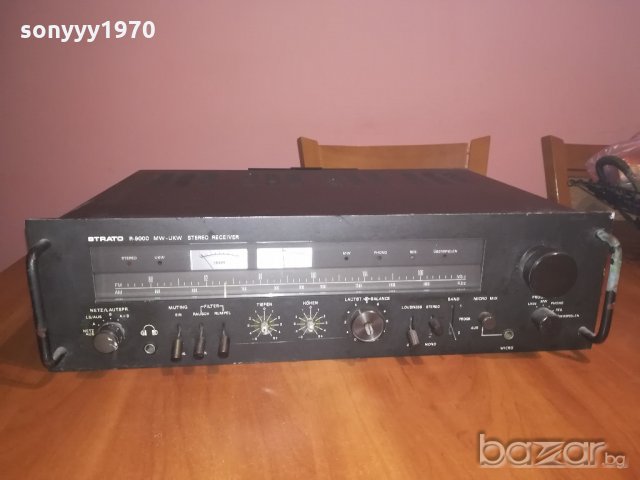 Strato stereo receiver-west germany-внос швеицария, снимка 2 - Ресийвъри, усилватели, смесителни пултове - 21018516