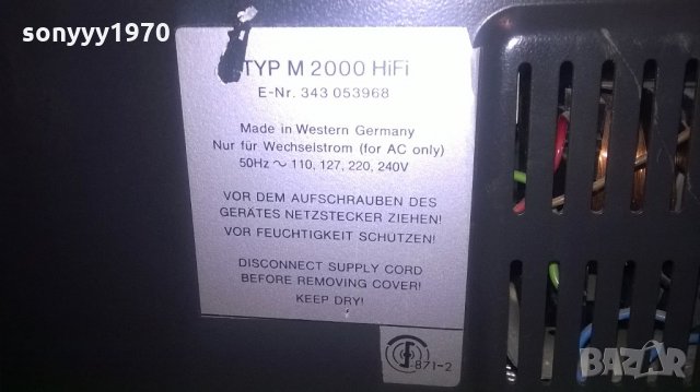 telefunken hifi-ретро колекция-ролка-внос швеицария, снимка 11 - Ресийвъри, усилватели, смесителни пултове - 22121343