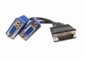 Адаптер Преходник DELL DMS 59 към 2x VGA Female (женско) за Matrox Qid, nVidia Quadro, PNY Quadro..., снимка 3